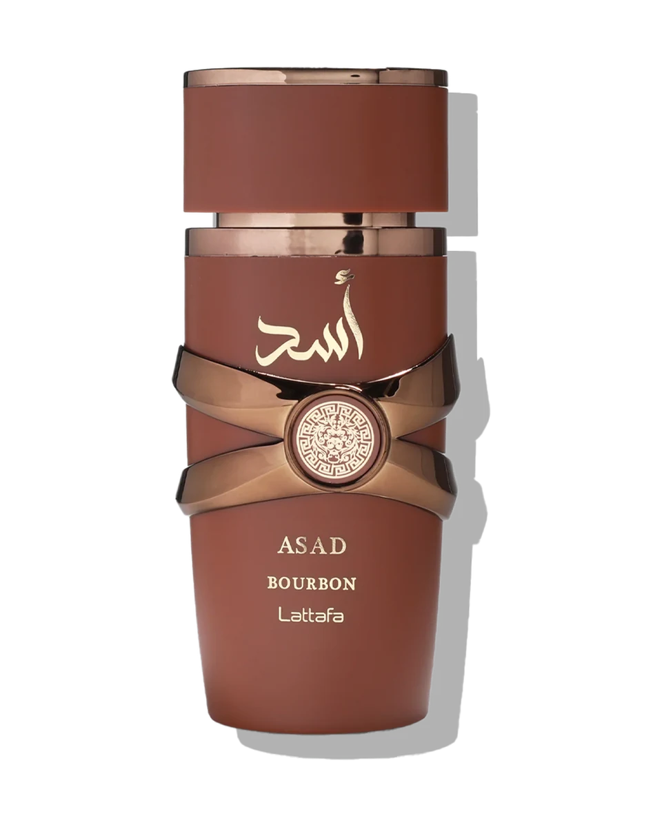 Frasco de Lattafa Asad Bourbon