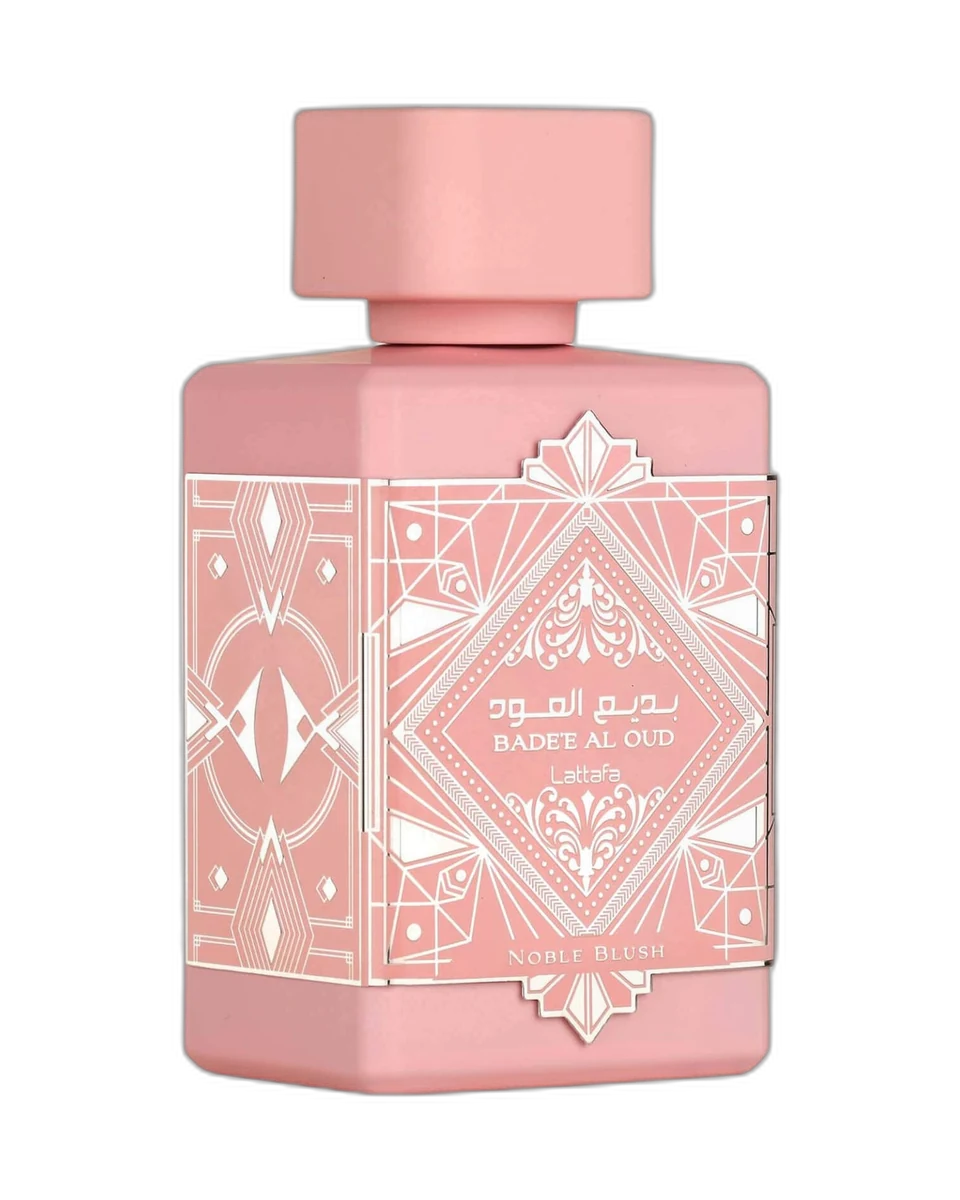 Frasco de Lattafa Badee Al Oud Noble Blush