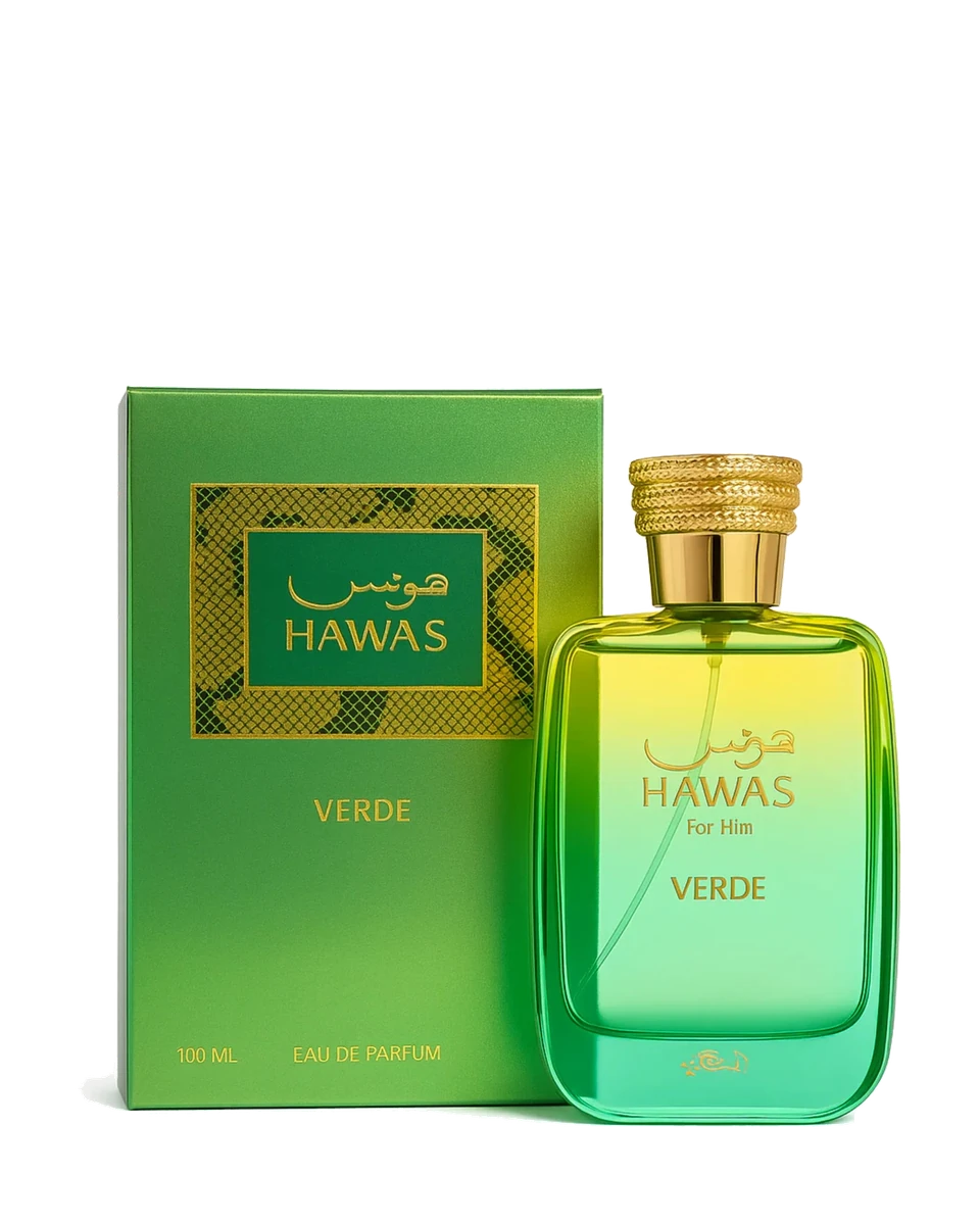 Frasco de Rasasi Hawas Verde